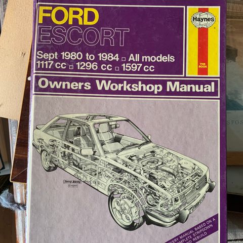 Ford Escort Haynes Verkstedshåndbok