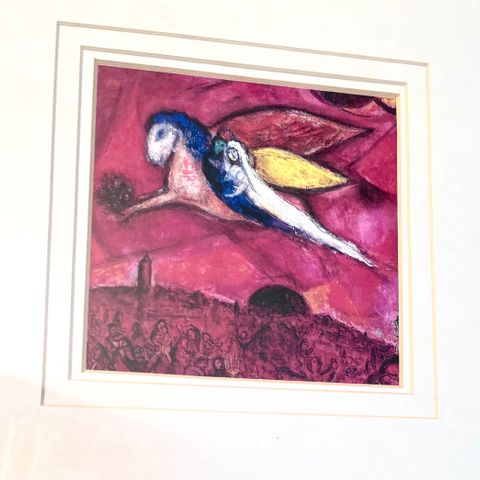 Marc Chagall "Song of Songs IV," str 35x35 cm