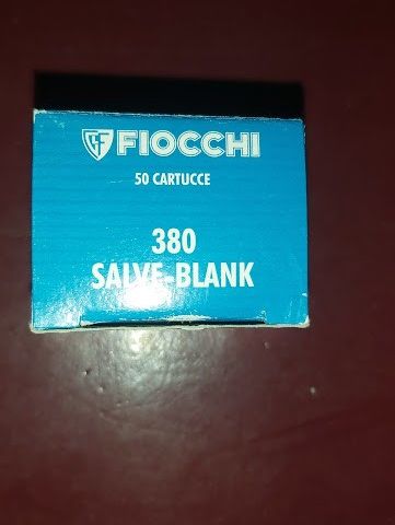 fiocchi 380 knall skudd salve-blank