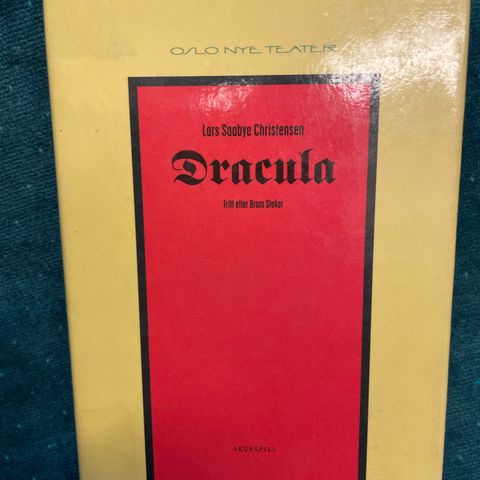 Lars Saabye Christensen «Dracula. Fritt etter Bram Stoker»