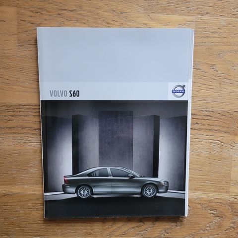 Brosjyre Volvo S60 2007