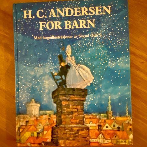 Retro barnebok ~ H. C. Andersen for barn (1980)