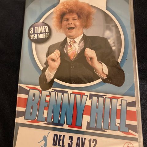 Benny Hill Del 3 Av 12 Ny I Plast ! (DVD)