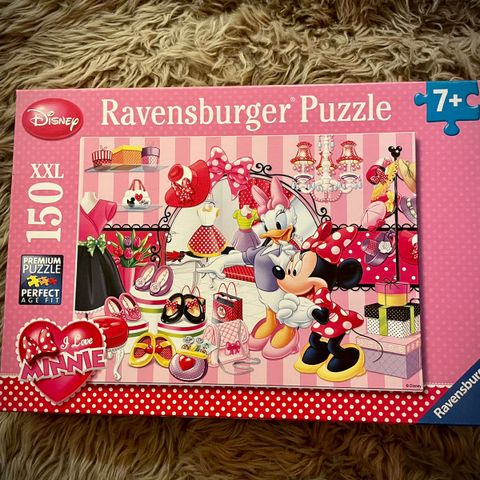 Nytt Disney puzzlespill; 150 store brikker