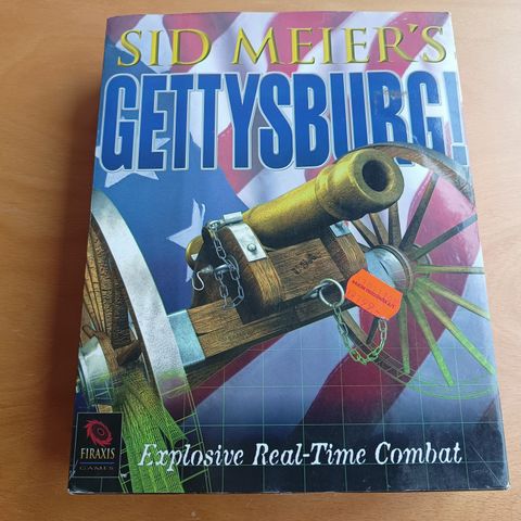 Sid Meier's Gettysburg! - PC Big Box 1997 - Fraxis - Electronic Arts - CIB