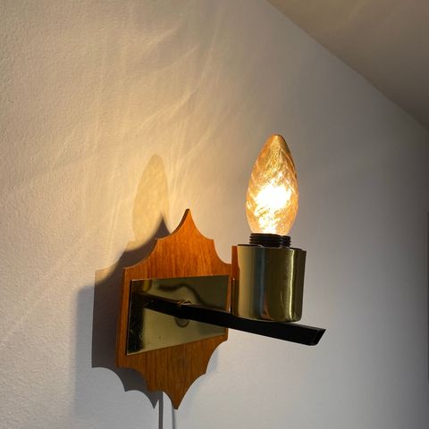 Retro vegglampe