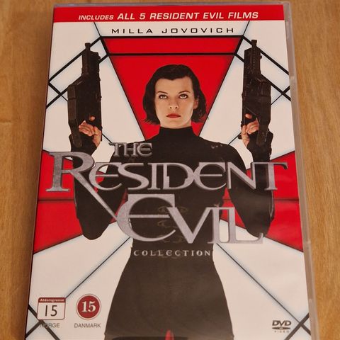 Resident Evil   1 - 5   ( DVD )