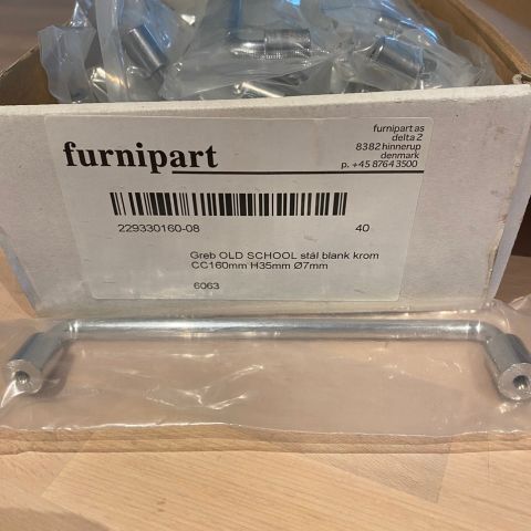 Furnipart Skap håndtak 40 stk