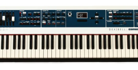 Dexibell COMBO J7  |  Piano og orgel (m/ motoriserte fadere) + bag og notestativ
