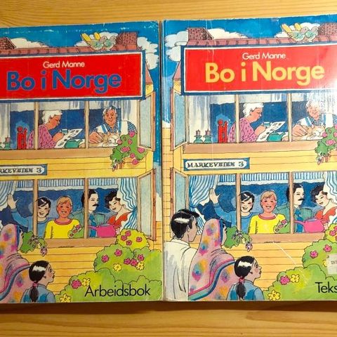 Bøker "Bo i Norge" til deg som   lærer Norsk