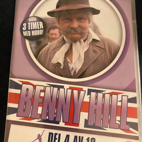 Benny Hill Del 4 Av 12 (DVD)