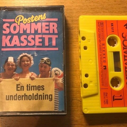 MC, Postens sommer kassett 1989   kk 511