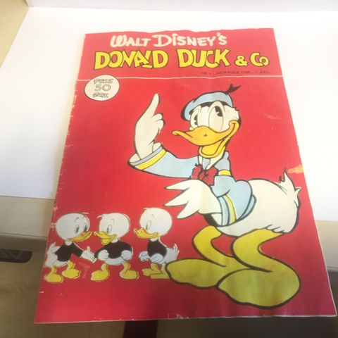 Donald Duck Reproduksjon som bilag 1988