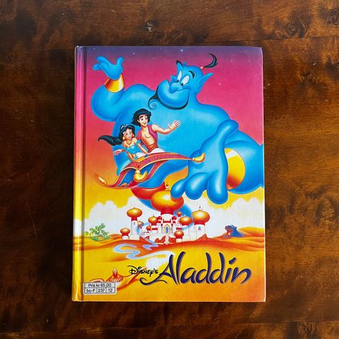 Boken «Aladdin» (1993) selge