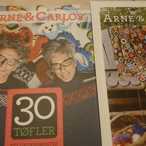 Arne og Carlos strikkebøker