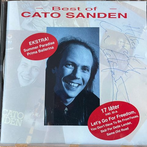 Cato Sanden cd (signert)