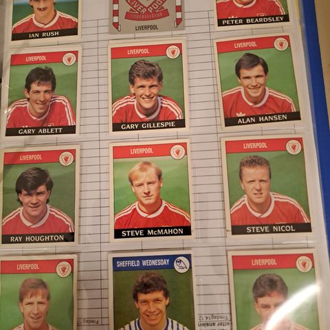 Fotballkort '89