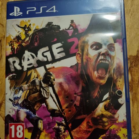 Strøkent PS4 Rage 2