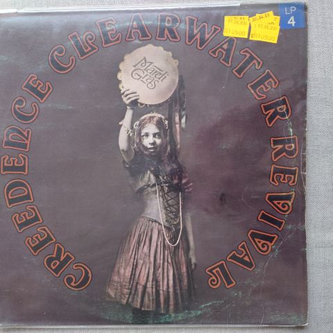 Creedence Clearwater Revival Mardi gras LP