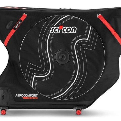 Til leie - Scicon 3.0 AeroComfort Tri bike bag sykkel koffert