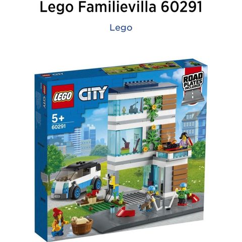 Lego City Familievilla