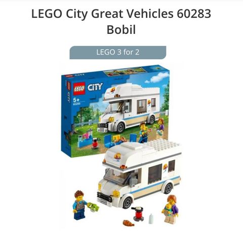Lego City Bobil
