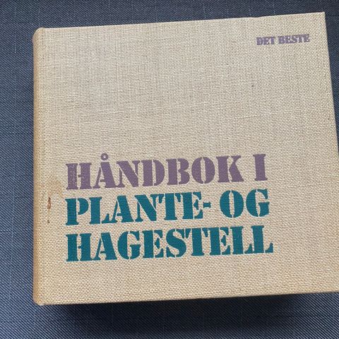 Håndbok i Plante- og Hagestell