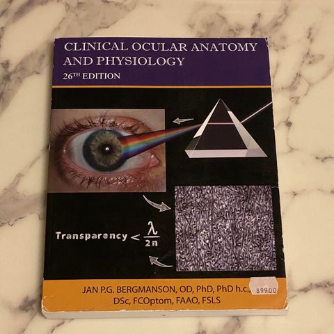 Clinical Ocular Anatomy and Physiology (26th edition)