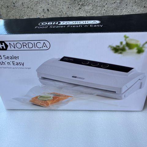 Ny Vakuum pakke maskin OBH Nordica Food Sealer