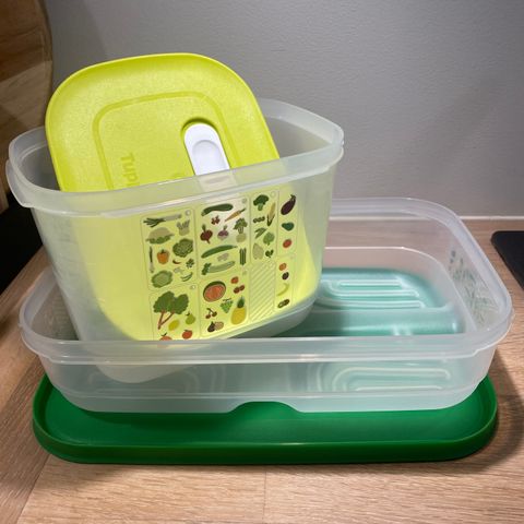 Tupperware grønnsaksbeholder