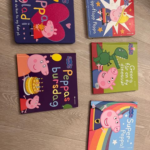 Peppa gris bøker