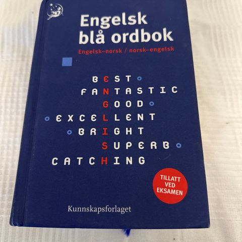Engelsk blå ordbok