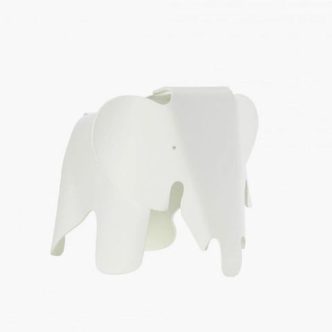 Ny i eske! Vitra Eames elephant barnestol str large i fargen hvit