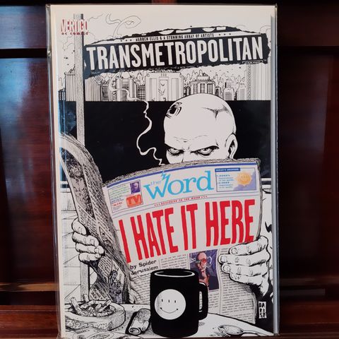 Transmetropolitan: I Hate It Here one-shot av Warren Ellis