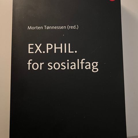Ex.phil. for sosialfag - ISBN 978-82-15-03124-8