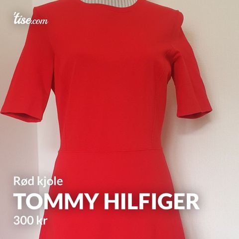 kjole fra TOMMY HILFIGER.