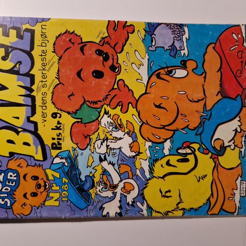 Bamse verdens sterkeste Bjørn nr 7 1987