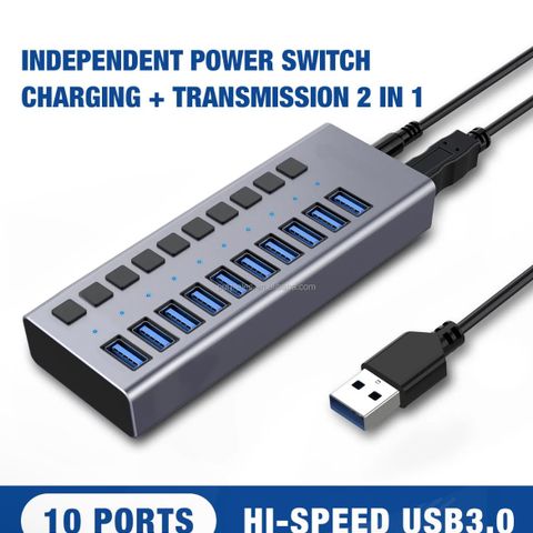 USB Hub 3.0 10ports