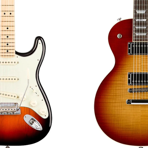 Vintage Fender Strat eller Gibson Les Paul kjøpes