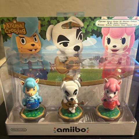 Cyrus, K.K Og Reese, Animal Crossing, Amiibo