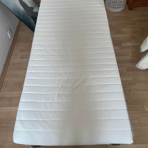 IKEA SNARUMMadrass og overmadrass, medium/Talgje, 90x200 cm