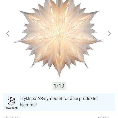 Adventsstjerne Ø70