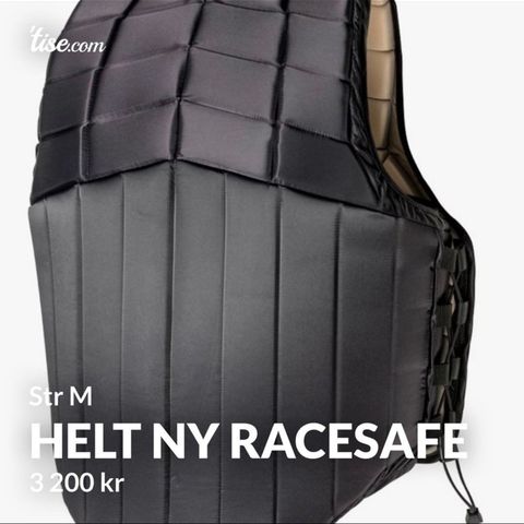 Racesafe Sikkerhetsvest str. M