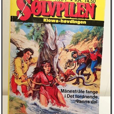 Sølvpilen pocket tegneserie nr. 7 - 1985