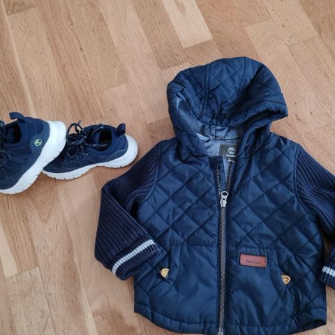 Timberland jakke og sko i str. 86