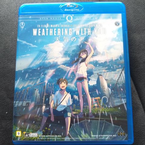Weathering With You Anime Film Blu-Ray