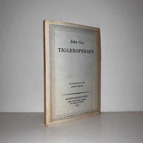 Tiggeroperaen - John Gay. 1977