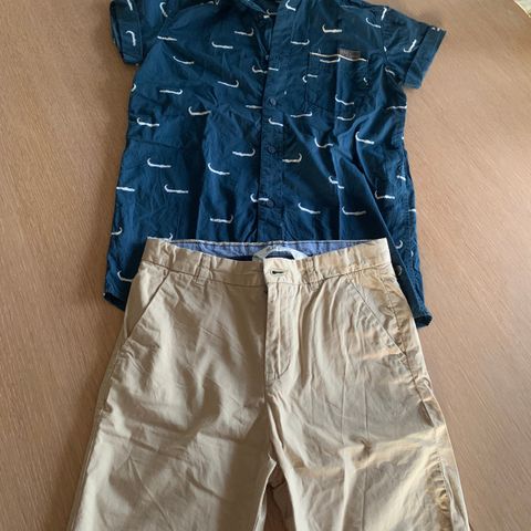 Skjorte og Shorts