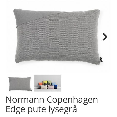 Normann Copenhagen sofapute, som ny selges!