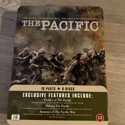 Tinnboks The Pacific DVD